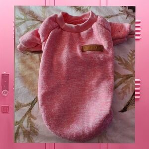 🌸3/$10-Pink Dog Sweater